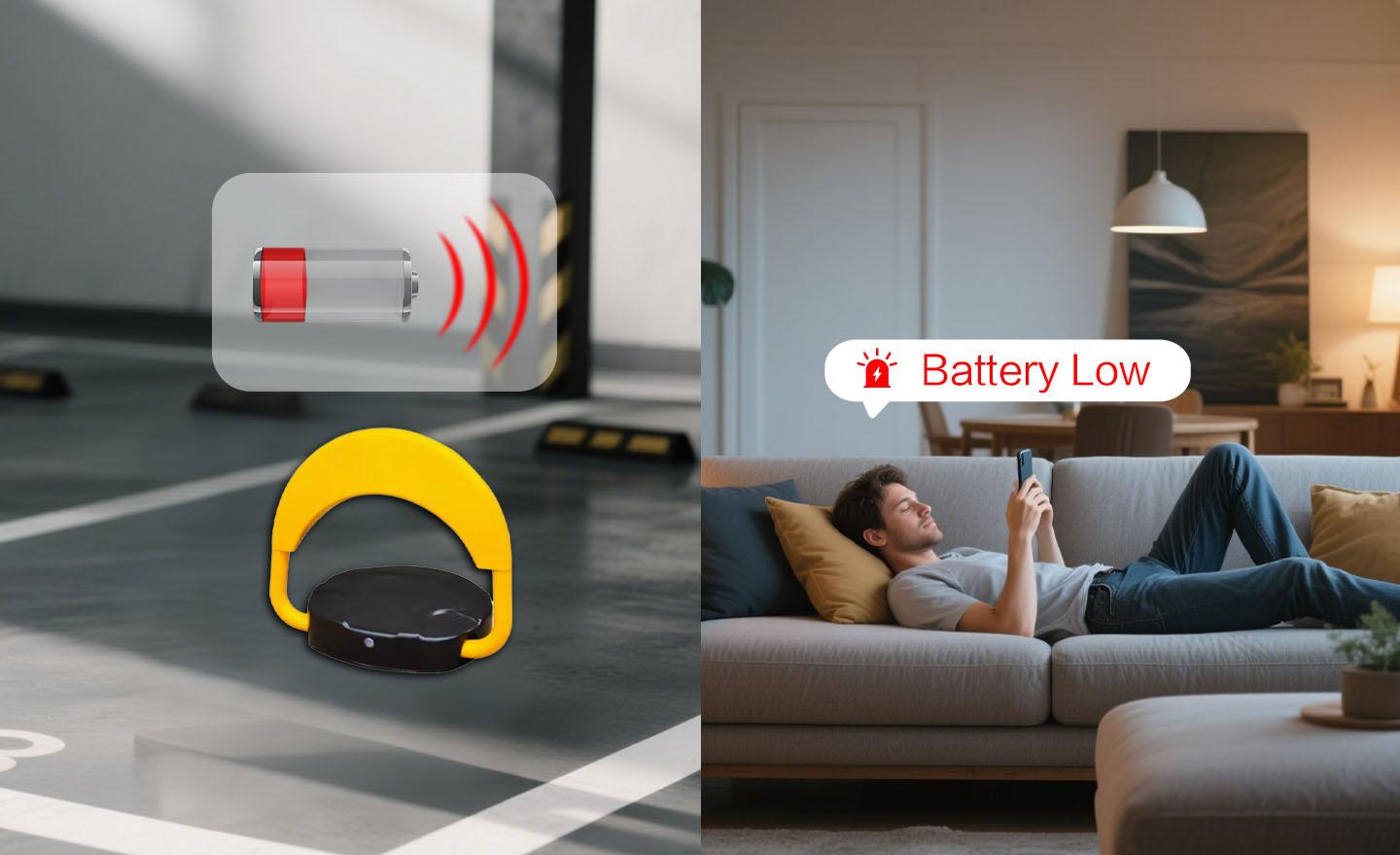 Battery Level Monitoring with Timely Replacement Alerts