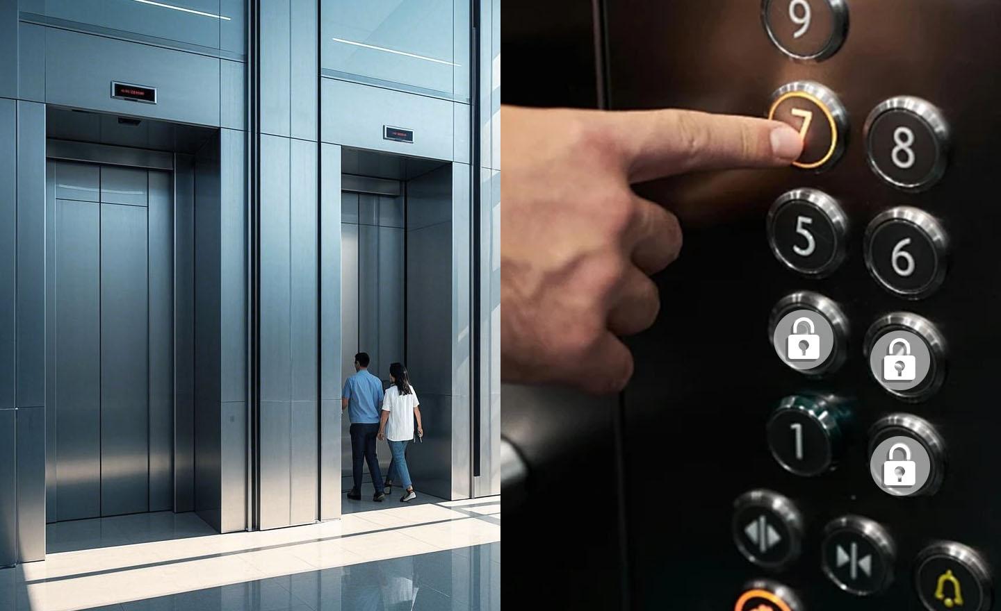Time-Based Control of Key Floors Reduces Elevator Operations