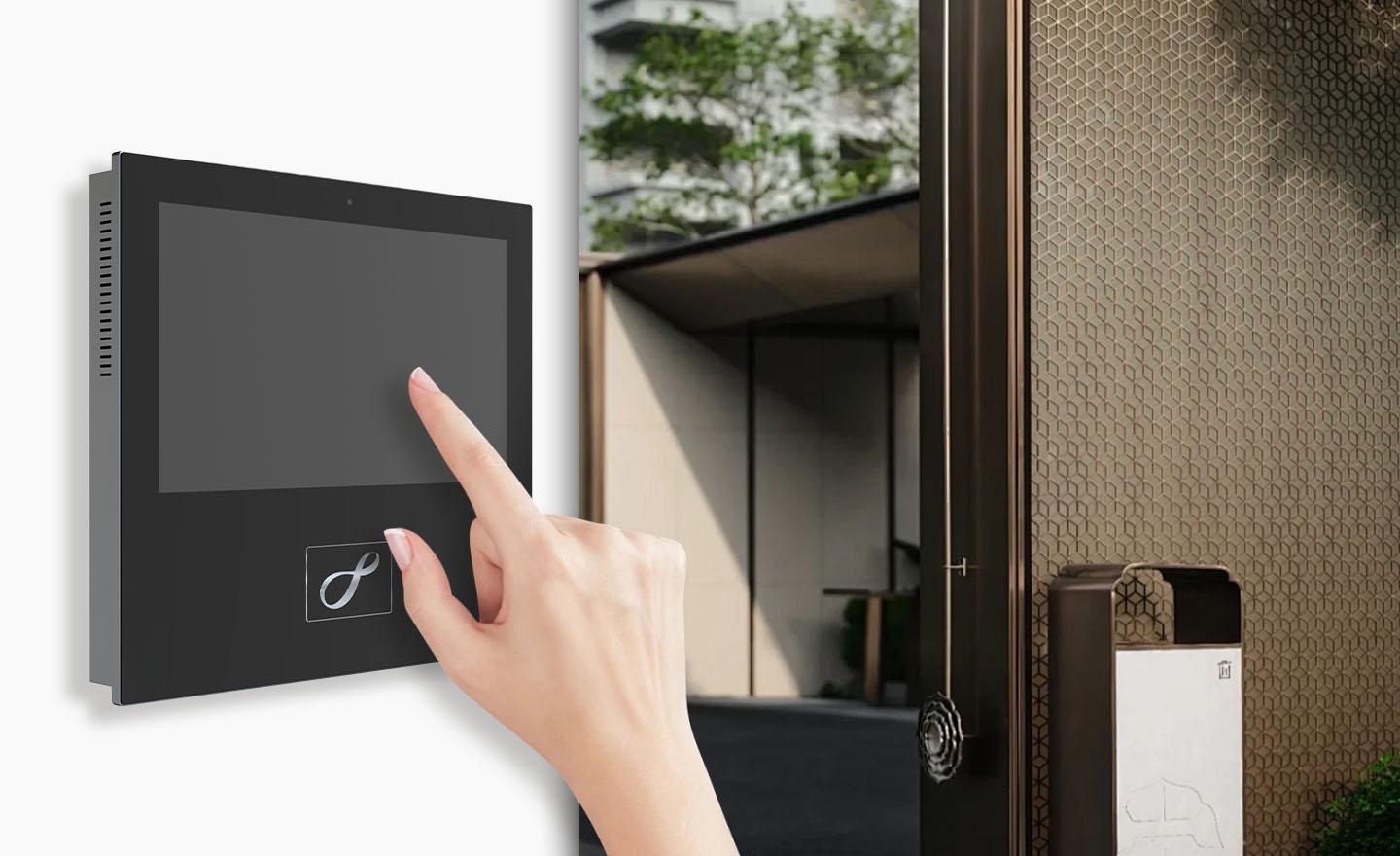 High-Definition Display with Touch Access