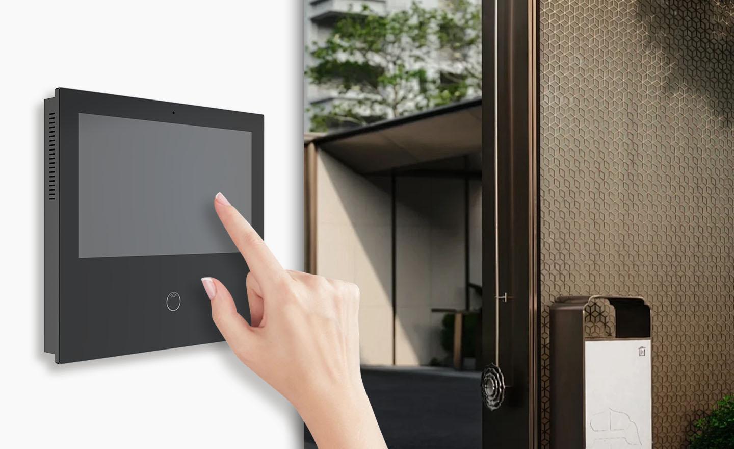 High-Definition Display with Touch Access