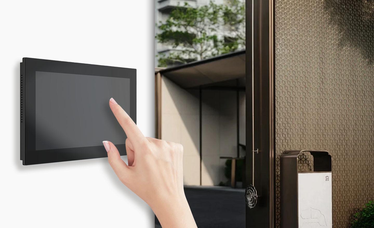 High-Definition Display with Touch Access