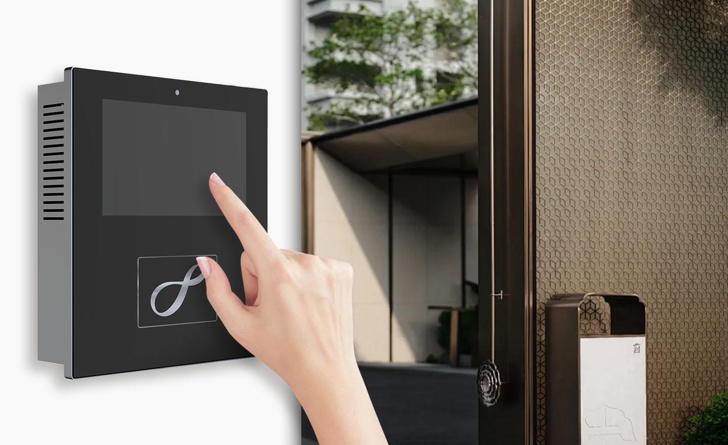 High-Definition Display with Touch Access