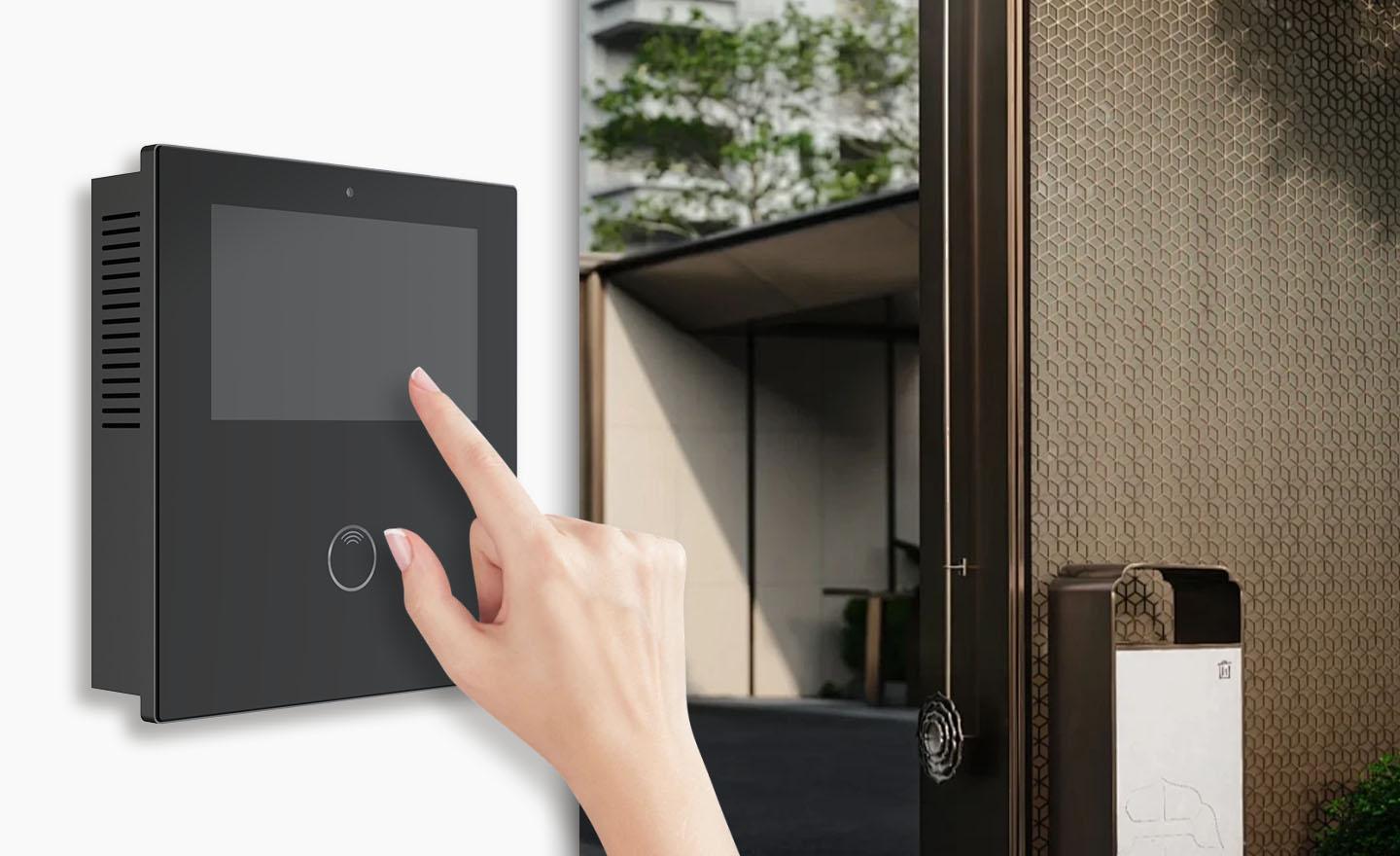 High-Definition Display with Touch Access