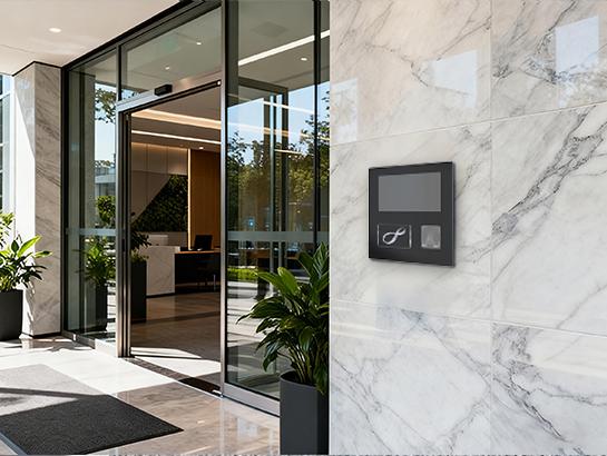 Smart Main Entrance Panel - 7 Inch (With QR Scanner + Octopus Reader)
