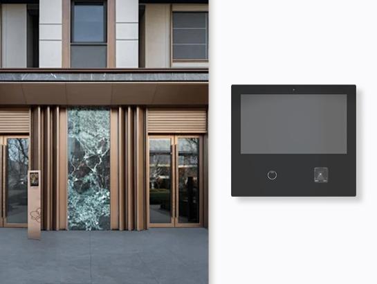 Smart Main Entrance Panel - 15.6 Inch (With Smart Card Reader + QR Scanner)
