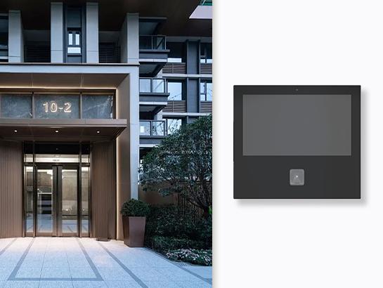 Smart Main Entrance Panel - 15.6 Inch (With QR Scanner)