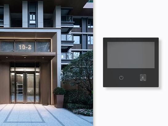 Smart Main Entrance Panel - 15.6 Inch (With Smart Card Reader + QR Scanner)